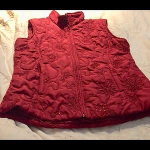 Embroidered Oriental Style Vest